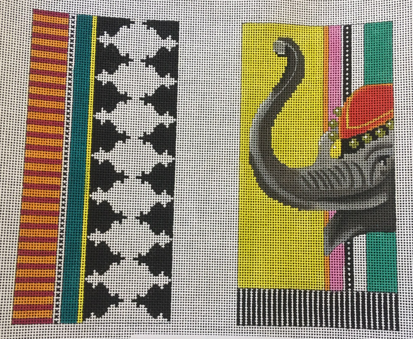 EY200 Elephant with Pattern