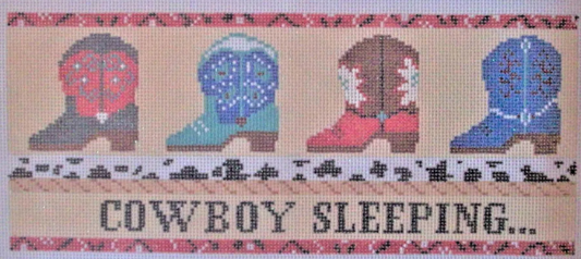 FS-28 Cowboy Sleeping Sign