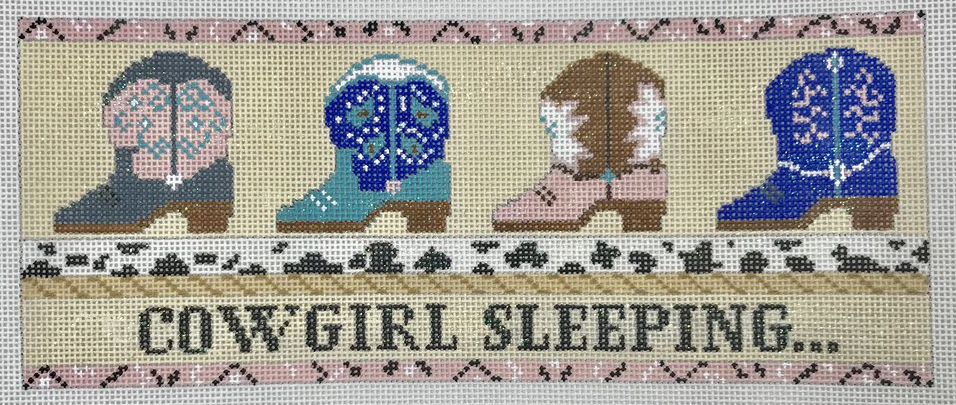 FS-28A Cowgirl Sleeping Sign