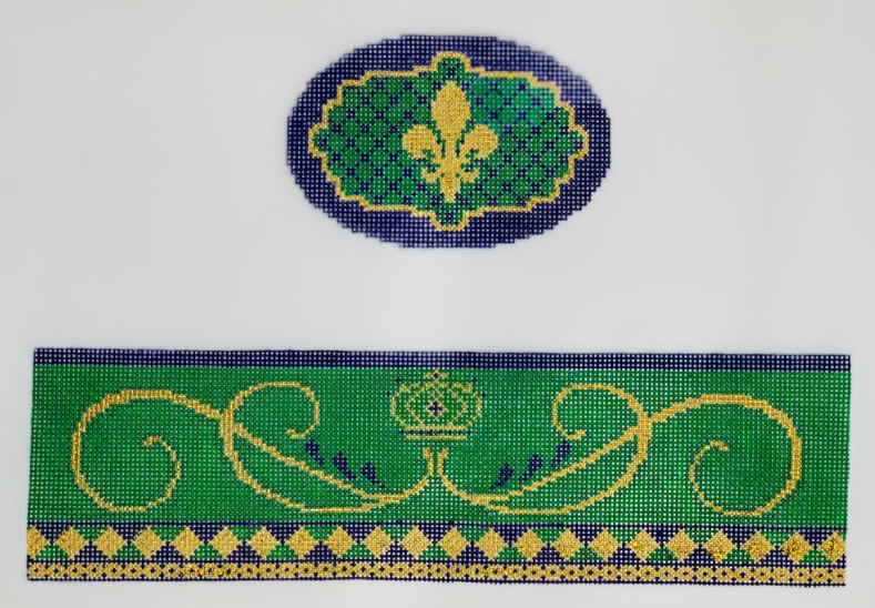 FS-O-24 Mardi Gras Oval Hinged Box