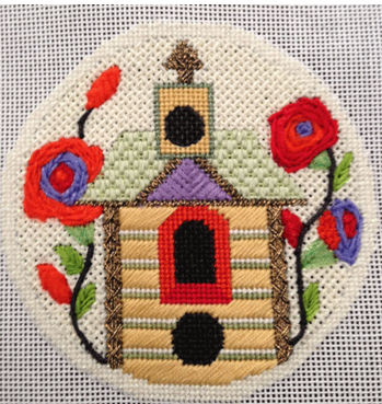 A135 Garden Birdhouse Stitch Guide