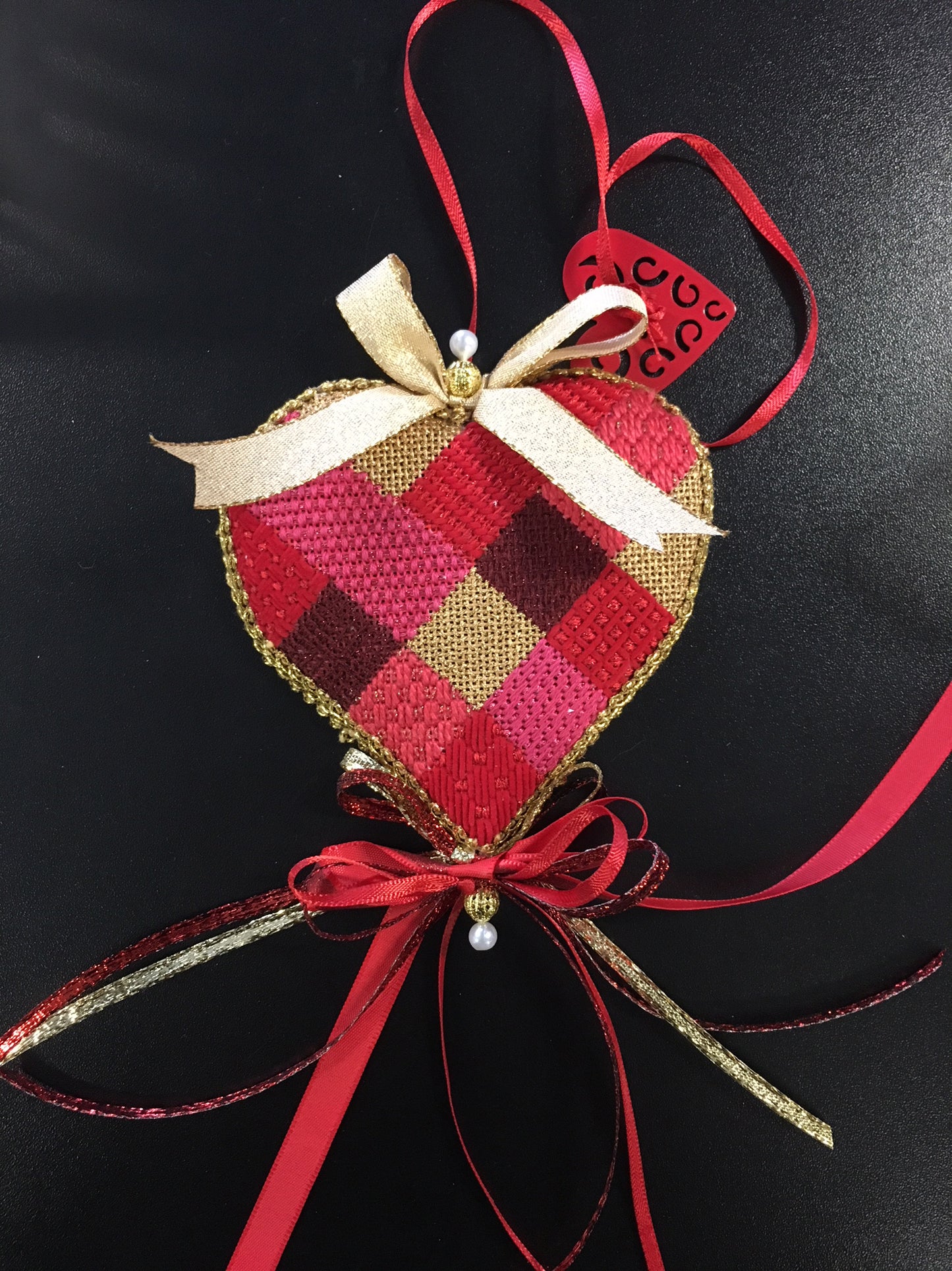 H-25 Patchwork Heart