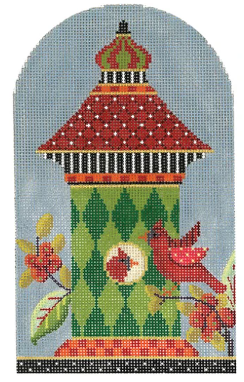 KBH14 Bittersweet Harlequin Birdhouse