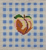 KCD2109 Peach on Gingham