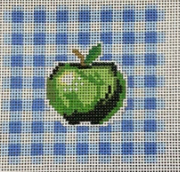 KCD2110 Green Apple on Gingham