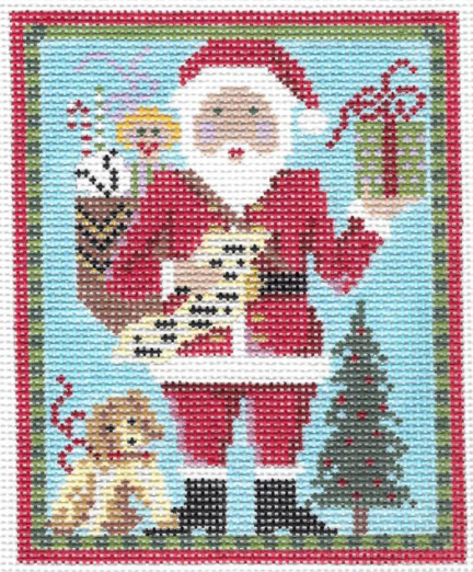 KCN107 Classic Santa with Puppy