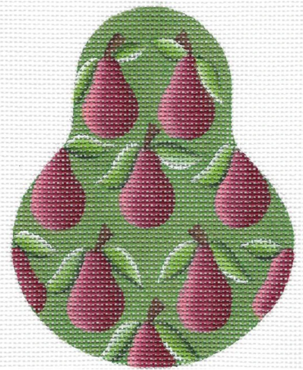 KCN1412 Pink Anjou on Green Pear