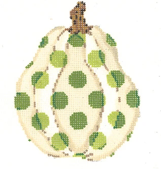 KCN1553 Gourd with Eye of Newt Polka Dots