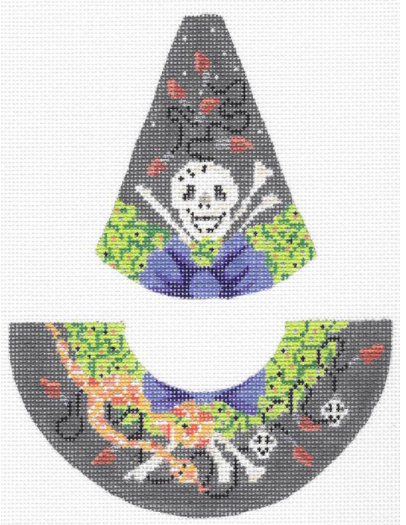 KCN9159 Snake and Skull Witch's Hat