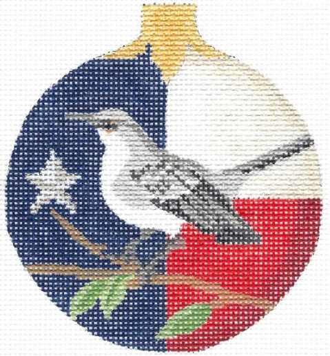 KCNTX10 Lone Star Mockingbird Ornament