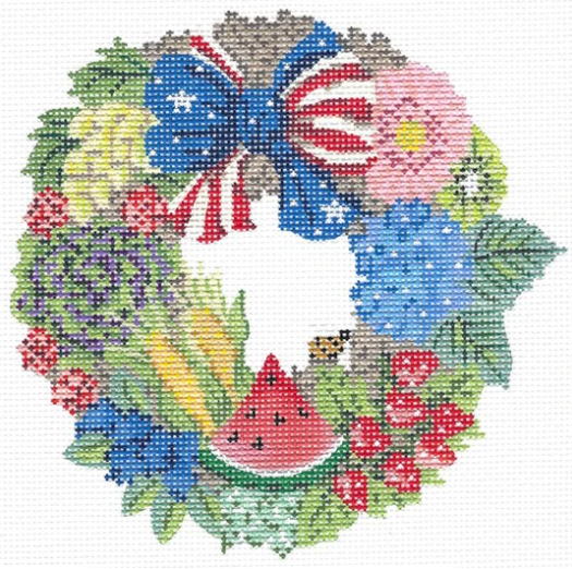 KCW201 Summer Independence Wreath