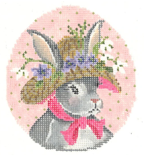 KEA17 Miss Snowdrop Violet Bunny Egg