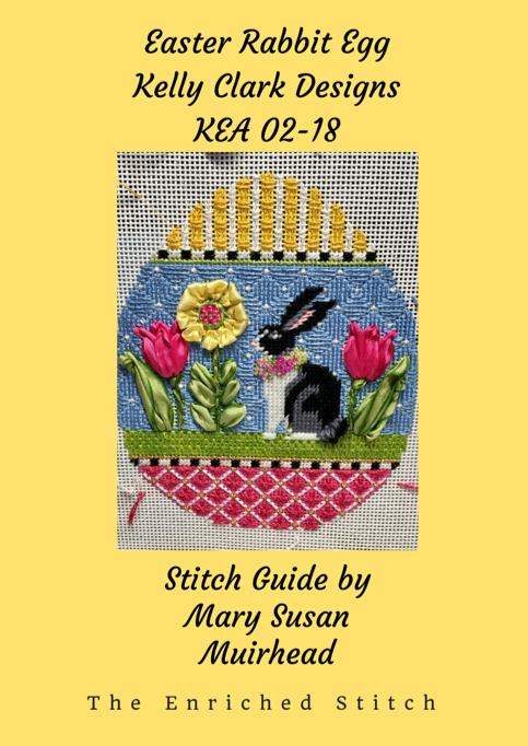 KEA 02-18 Easter Rabbit Egg Stitch Guide