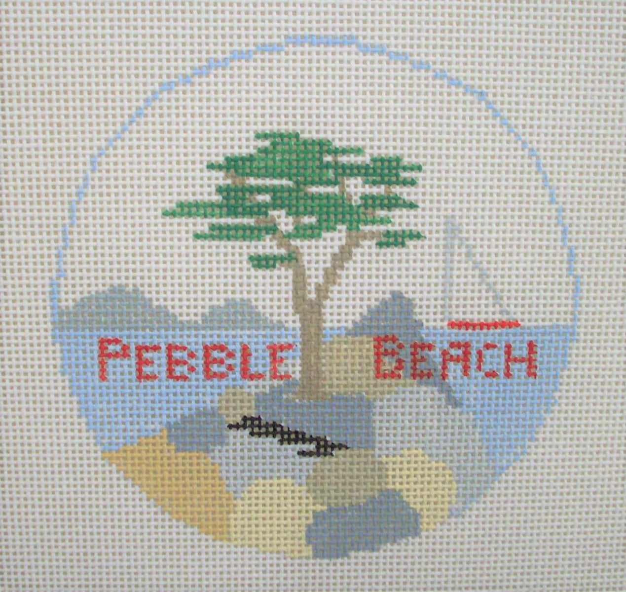 BT614 Pebble Beach California Travel Round