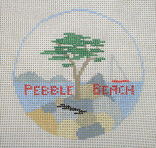 BT614 Pebble Beach California Travel Round