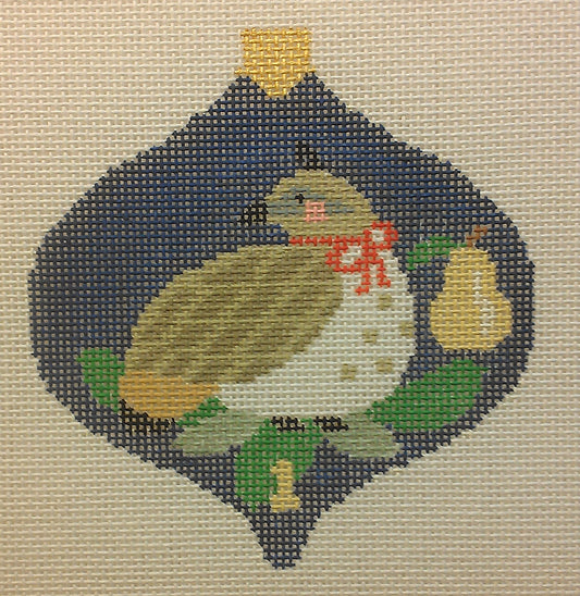 CO331 Partridge in a Pear Tree Bauble