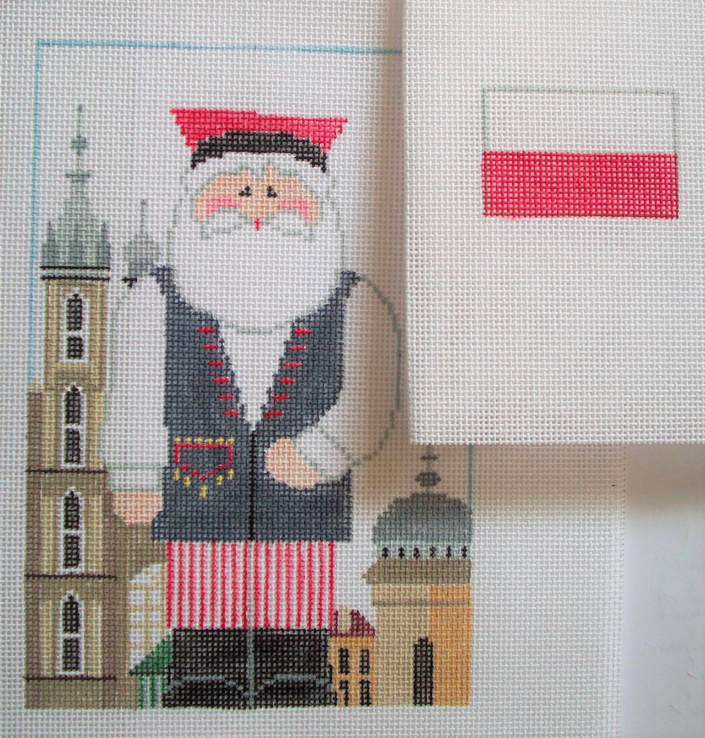 CX215 Polish Santa with Stitch Guide