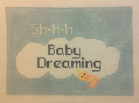 PT208 Blue Baby Dreaming Sign