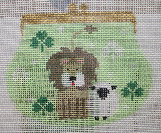 SH113 Lion and Lamb Purse with Stitch Guide