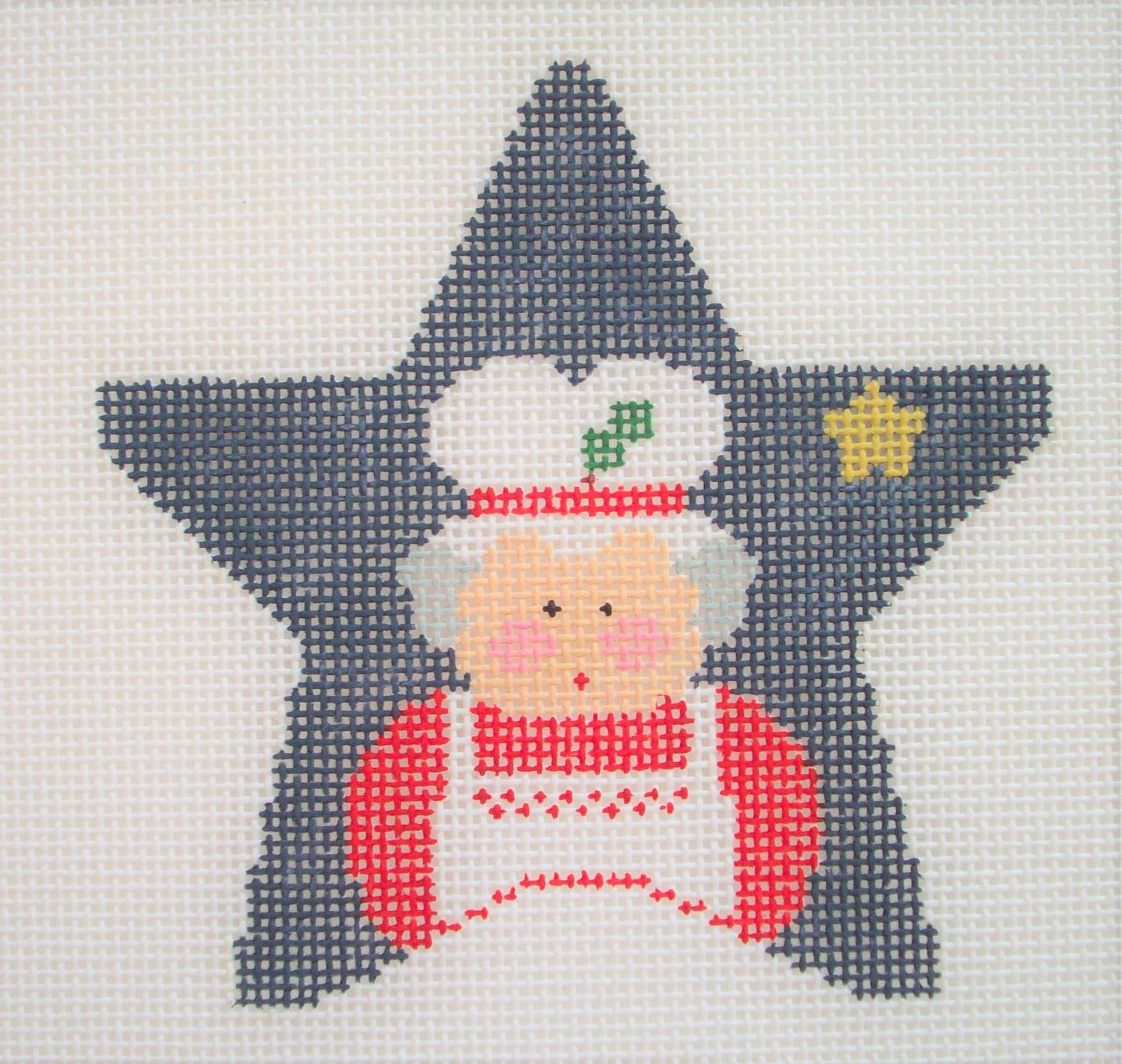 ST418 Mrs. Claus in Blue Star