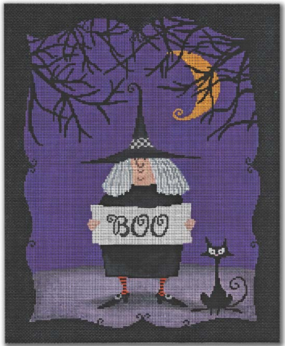 LEM-PL13 Boo Witch with Cat