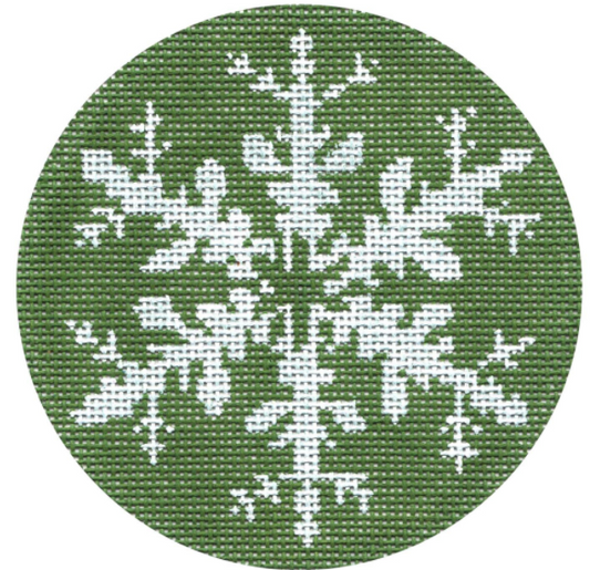 LM-XO47 Snowflake Round - Green