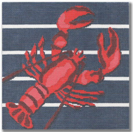 LRE-PL44 Lobster on Stripes