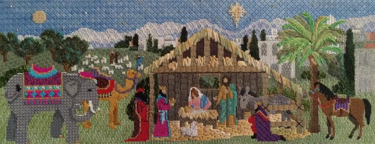 Nativity Stable Stitch Guide