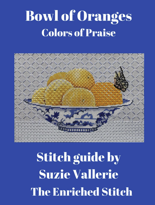 FF229 Bowl of Oranges Stitch Guide