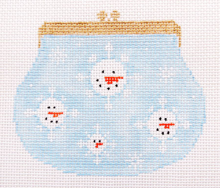 SH111 Snowflakes Purse with Stitch Guide