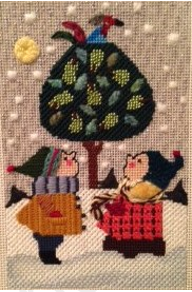 M-1224 Partridge in a Pear Tree Stitch Guide