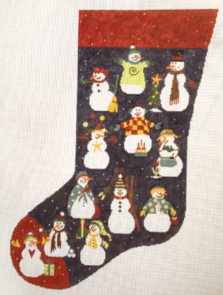 P-CH-001 Snowman Stocking