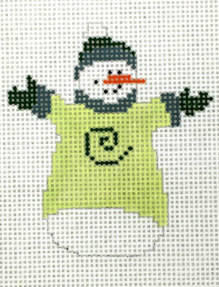 P-CHO-026 Swirl Snowman