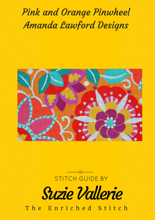 25010SG Pink Pinwheel Stitch Guide
