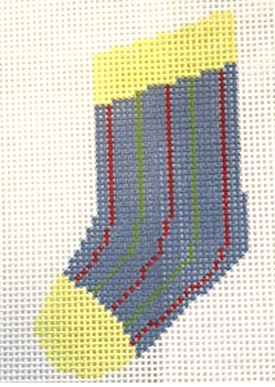 P-MS-007 Mini Sock - Vertical Stripes