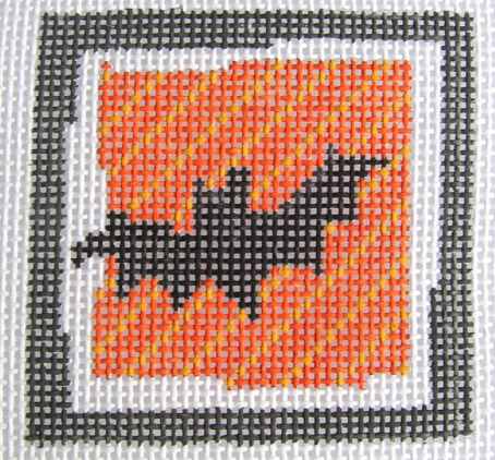 P-SM-009 Bat - Orange Stripe