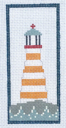 P-SM-032 Gold Stripe Lighthouse