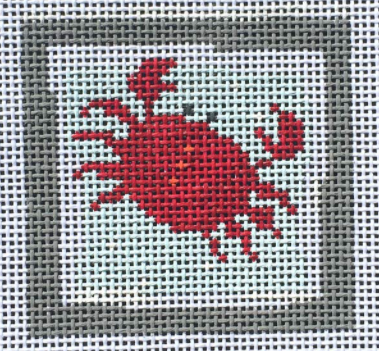 P-SM-043 Crab - Dark Red