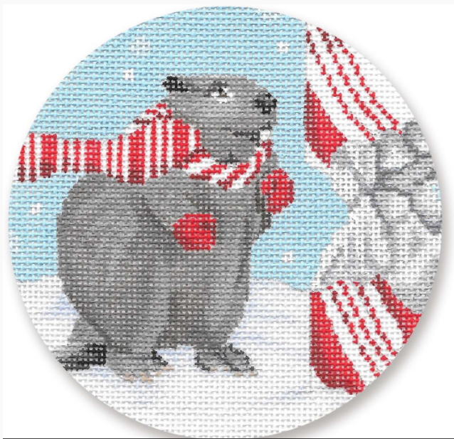 SC-XO05 Beaver with Candy Cane
