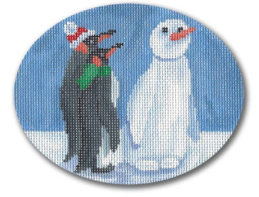 SC-XO57 Penguins and Snowman