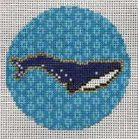 TA901 Whale on Blue