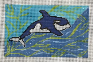TA909 Blue Whale Swimming