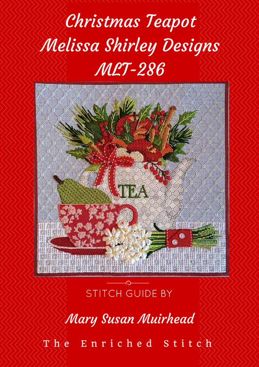 Christmas Teapots Stitch Guide