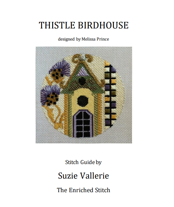 A142 Thistle Birdhouse Stitch Guide