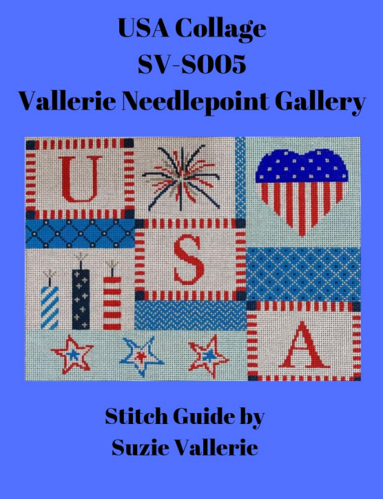 SV-S005 USA Collage Stitch Guide
