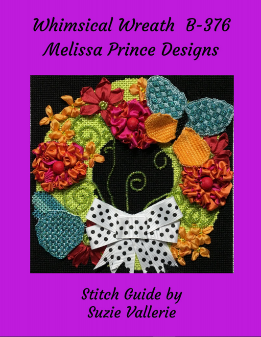 B-376 Whimsical Wreath Stitch Guide